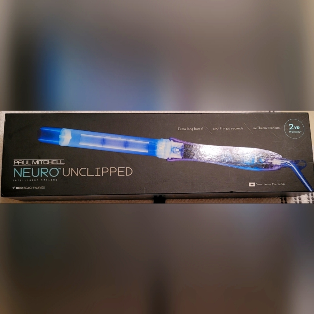 Neuro Unclipped Titanium Curling Wand